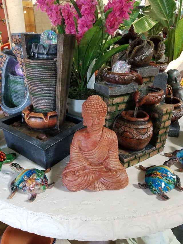 Buddha Statue, Serene Meditation Buddhas, Happy Sitting Buddha